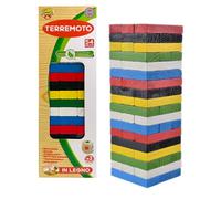 Jenga Goco da tavola precisione e abilitÃ in legno torre da 54 pezzi Terremoto