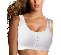 Jengo Reggiseno post intervento chirurgico Reggiseno chirurgico Reggiseno sportivo a compressione Reggiseno con chiusura frontale Reggiseni per le donne Reggiseno per l'aumento del seno senza fili,