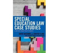 Jenifer Cline David F. Batem Special Education Law Case Studi (Copertina rigida)