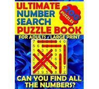 Jenifer Thorson Ultimate Number Search Puzzle Book for Adults - Larg (Tascabile)