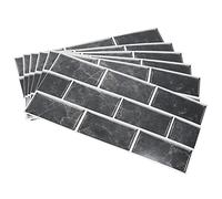 Jenivaint Adesivi per Piastrelle, Decalcomanie da Muro Autoadesive in PVC 30 X 15 Cm, Facili da Incollare e Strappare e Decorazioni per Mobili da e Bagno