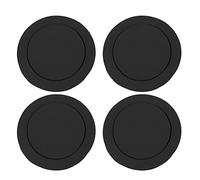 Jenivaint Altoparlante per Auto Anello in Gomma di Cotone per Isolamento Acustico 4 Pezzi 19,5 X 14,5 X 2, Cm Altoparlante in Peluche Fonoassorbente per Riduzione del Rumore Audio della Portiera