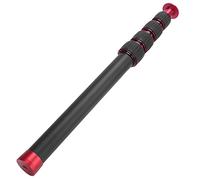 Jenivaint Asta di Prolunga per Monopiede per Fotocamera, Tubo di Prolunga per Treppiede in Lega di Alluminio CNC da 33,5 a 108 Cm Blocco Manopola a 5 Sezioni Carico Kg 1/4 Viti per Fotografia di