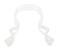 Jenivaint Collimatore per di Violino Strumento per rettilineità dell' in Silicone ABS per 1 4 1 8 10 Violini Design Elastico Guida Pratica Leggera per Studenti Principianti Che Insegnano (WHITE)