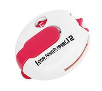 Jenivaint Contatore Punteggio Golf, Mini Contatore Colpi con Reset One Touch e Attacco a Clip, per Guanto da Golf Cappello Borsa Punteggio Sport all'Aria Aperta (Bianco e Rosa)