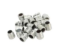 Jenivaint Cuneo per Ascia con Manico Rotondo in Acciaio, 16 Mm, Mazze, Kit Cuneo da 20 Pezzi, per Martello, Spaccatura, Ascia, Manico, Riparazione, e, Testa, Rimontaggio (16 mm)