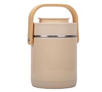 Jenivaint Lunch Box Elettrico, Lunch Box Riscaldante USB in Acciaio Inossidabile 304 da 1,6 L con Coperchio a Chiusura Contenitore per Alimenti Multi Scomparto per Viaggi di Lavoro in Ufficio