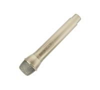 Jenivaint Microfono Realistico in Plastica, Microfono Finto per Karaoke, con Testa in Rete Simulata e Interruttore, Design Portatile Leggero, per Esercitazioni Vocali Sul Palco di Feste per Bambini