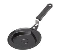 Jenivaint Mini Padella Per Uova, Padella Per Frittata Antiaderente In Ferro Inossidabile Per Bambini E Adulti, 5,5 Pollici Con Manico Fresco, Lavabile In Lavastoviglie (A forma di cuore)