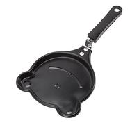 Jenivaint Mini Padella Per Uova, Padella Per Frittata Antiaderente In Ferro Inossidabile Per Bambini E Adulti, 5,5 Pollici Con Manico Fresco, Lavabile In Lavastoviglie (Rana)