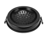 Jenivaint Padella per Barbecue Tailandese in Alluminio, Pentola Calda 2 in 1 e Pentole per Bistecca Alla Griglia per Fornelli a Gas a Carbone per Riunioni di Famiglia (35 cm/13,78 pollici)