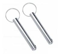 Jenivaint Perno Pila Pesi, 2 Pezzi 10mm Diametro 55mm Corsa Efficace per LAT Pulldown Allenatore Funzionale per Macchina da Palestra Selettore Cavo Palestra di Casa