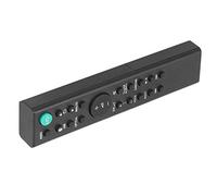 Jenivaint Telecomando Sostitutivo per RMT AH103U, in Materiale ABS Resistente All'usura e Durevole, con Portata di 10 Metri, per TV, Video e Stereo Domestico HT CT80 SA CT80