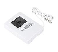 Jenivaint Termometro Digitale con Sensore Interno Ed Esterno, Display LCD | Alta Precisione ±1℃, Ampio Schermo LCD, Alimentato a Batteria, Misura la Temperatura Minima/massima in ℃/℉, Intervallo