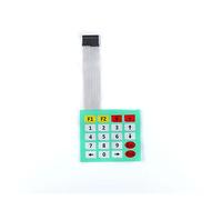 JENKEM 4 12 16 20 Tasti 4 * 4 Tastierino a membrana 1x4 3x4 4x4 4 * 5 Matrix Array Tastiera a matrice 1/2/5/10Pcs (Color : 20 Key, Size : 10Pcs)
