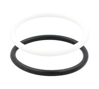 JENMAVJI 2/4/5Pcs Set Gomma Silicone Impilabile Bracciale Band Hiphop Sport Wristband Retro 70s 80s per le Donne Uomini Gioielli Colorato Semplice