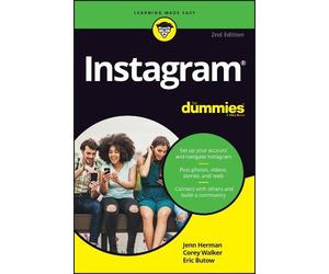 Jenn Herman Corey Walker Eric Butow Instagram For Dummies (Tascabile)
