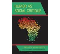 Jennalee Donian Humor as Social Critique (Copertina rigida)