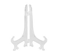Jenngaoo 10Pcs Cavalletti in Plastica Espositori, Portapiatti Pieghevole Portafoto Portafoto Espositore per Foto, Piatti, Pezzi d'Arte o Decorazioni da Tavola(20cm / 7.87in)