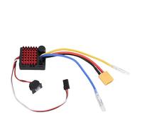 Jenngaoo Controllore Elettronico di Velocità Spazzolato 60A Impermeabile ESC, 3A BEC Output per Auto RC Barche, Utilizzo con Motori 540 550 750, Connettore XT60