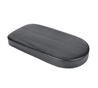 Jenngaoo Cuscino Posteriore per Bicicletta, Coprisella Posteriore per Bici in PU Nero Comodo Cuscino per Sedile Posteriore per Bici, 12 x 5,9 x 1,4 Pollici(Nero)