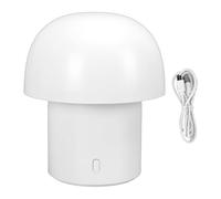 Jenngaoo Diffusore di Oli Essenziali Lampada, 160ml Diffusore Aromaterapia Silenzioso con Luci Notturne per Casa Ufficio, Bianco, USB, Spegnimento Automatico (Parte superiore rotonda)