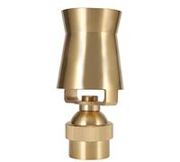 Jenngaoo G1-1/2 DN40 Ugello per Fontana, ugello per Fontana a Cascata con Cascata di Ghiaccio in Ottone Spruzzatore per Stagno per laghetto da Giardino Biblioteca del museo del Parco divertimenti