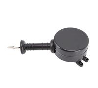 Jenngaoo Maniglia per Cancello Elettrico 5M, Corda di Alimentazione Integrata 5 Metri, Materiale PP e Acciaio Zincato, Maniglia Isolata per Cancello Elettrificato for Recinto Agric