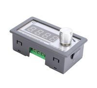 Jenngaoo Potenziometro Digitale Display, Potenziometro Variabile Programmabile con Schermo 4 Cifre, Regolatore Velocità PLC Inverter, Resistore Regolabile per Controllo Industriale (Impedenza 500K)