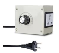 Jenngaoo Regolatore Multifunzione 4000W, Variatore di Tensione e Velocità Controllo Temperatura SCR Dimmer per Elettrodomestici e Strumenti Elettronici