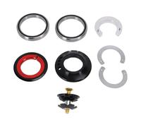 Jenngaoo Serie Testa Integrata Bicicletta, Compatibile IS52 Interno Cavi, Kit Serie Testa con Cuscinetti Sigillati, Alluminio 28.6mm 40mm per Telaio Completo, Mountain Bike e Downh