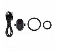 Jenngaoo Telecomando Bluetooth per action camera con IP68 impermeabile | Telecomando Con Custodia Impermeabile E Supporto Magnetico Per Riprese Sportive Estreme In Montagna