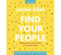 Jennie Allen Find Your People Bible Study Guide plus Streaming Video (Tascabile)