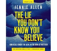 Jennie Allen The Lie You Don't Know You Believe Bible Study Guide pl (Tascabile)