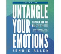 Jennie Allen Untangle Your Emotions Bible Study Guide plus Streaming (Tascabile)