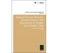 Jennie Jacobs K Special Social Groups, Social Factors and Dis (Copertina rigida)