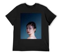 Jennie Urban Fashion T-Shirt Trendy Cotone Manica Corta Street Style Camicia per Uomo e Donna, Nero , M