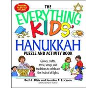 Jennifer A Ericsson Bet The Everything Kids' Hanukkah Puzzle & Acti (Tascabile)