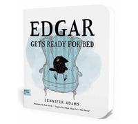 Jennifer Adams Edgar Gets Ready for Bed Board Book (Libro di cartone)