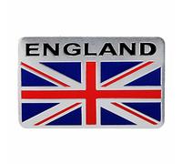 JenNiFer Alluminio Inghilterra UK Bandiera Scudo Distintivo Emblema Adesivo Auto Universale per Camion Auto