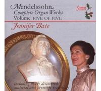 Jennifer Bate Complete Organ Works Vol. 5 (Bate) (CD) Album