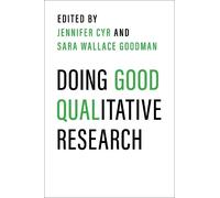 Jennifer Cyr Doing Good Qualitative Research (Tascabile)