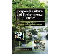 Jennifer Howard-Gren Corporate Culture and Environmental Pra (Copertina rigida)