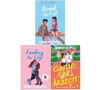 Jennifer Iacopelli Collection 3 Books Set (Finding Her Edge, Break The Fall & Game Set Match)