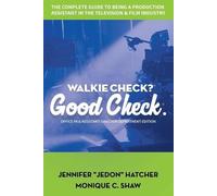 Jennifer Jedon Hatcher Monique Shaw Walkie Check, Good Check (Tascabile)