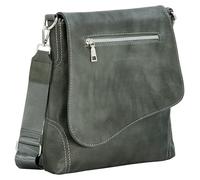 JENNIFER JONES - Borsa a tracolla da donna, compatta, 5 l, grigio., Mittelgroße