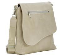 JENNIFER JONES - Borsa a tracolla da donna, compatta, 5 l, naturale, Mittelgroße