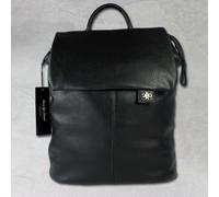 Jennifer Jones Similpelle Zaino da Città Donna Borsa a Tracolla Nero OTJ6560S