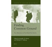 Jennifer Keene Finding Common Ground (Copertina rigida) History of Warfare