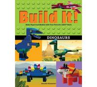 Jennifer Kemmeter Build It Dinosaurs (Tascabile) Brick Books